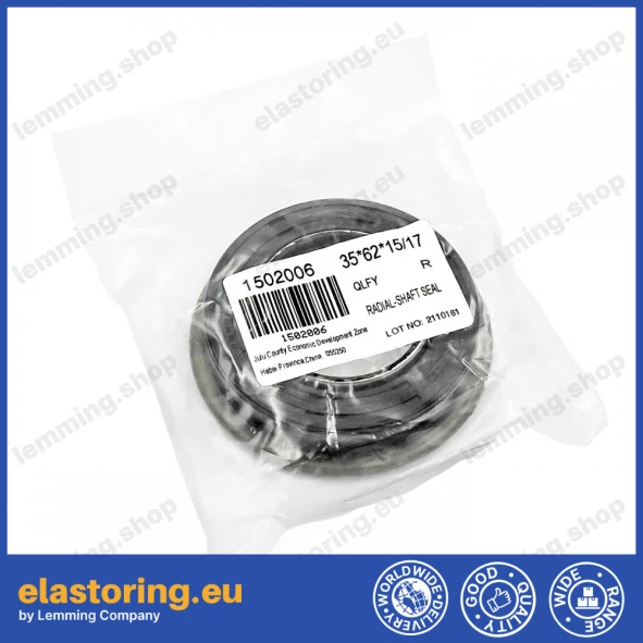 Oil seal 35x62x15/17 QLFY [BQ3861E]